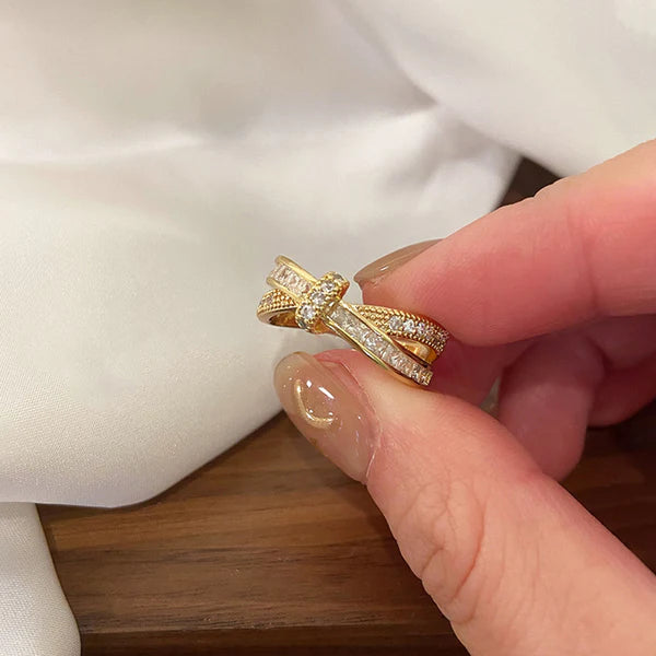 Infinity Bow Ring