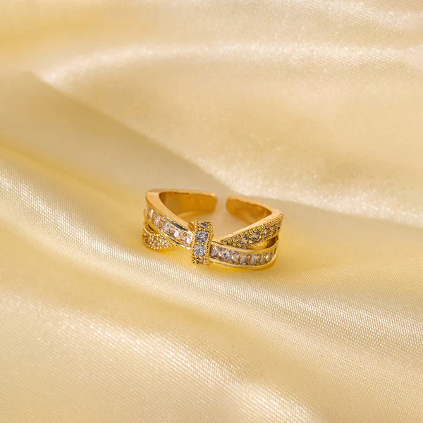 Infinity Bow Ring