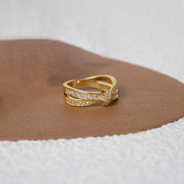 Infinity Bow Ring