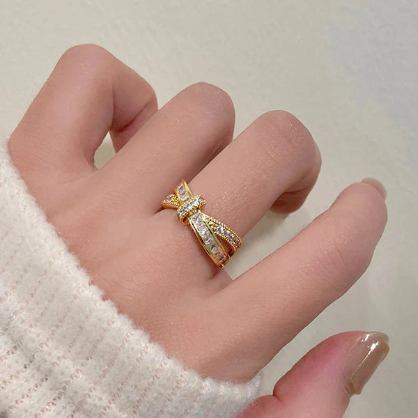 Infinity Bow Ring