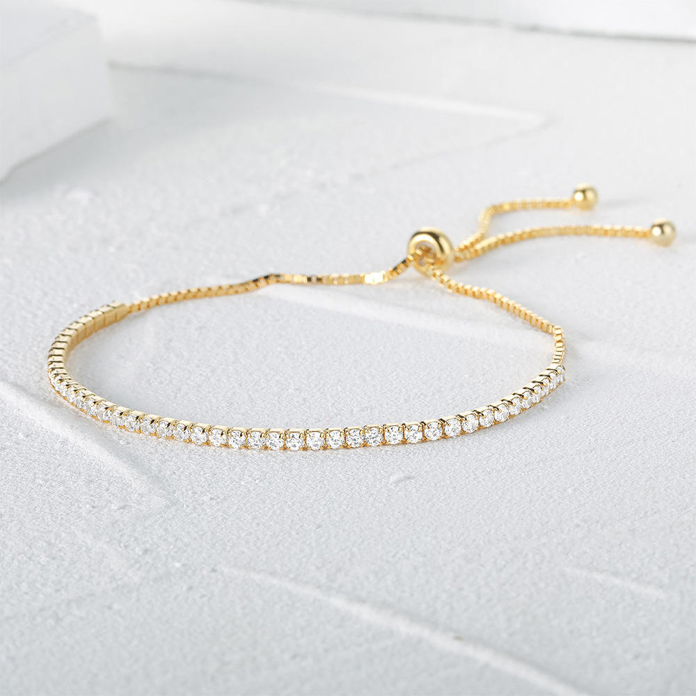 Minimal Tennis Bracelet