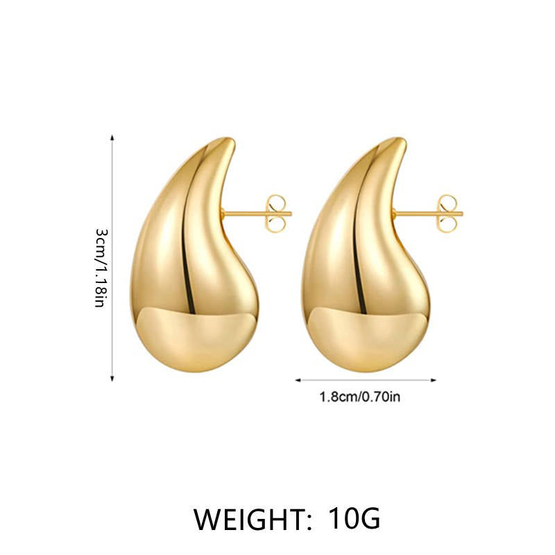 Water Drop Stud Earring