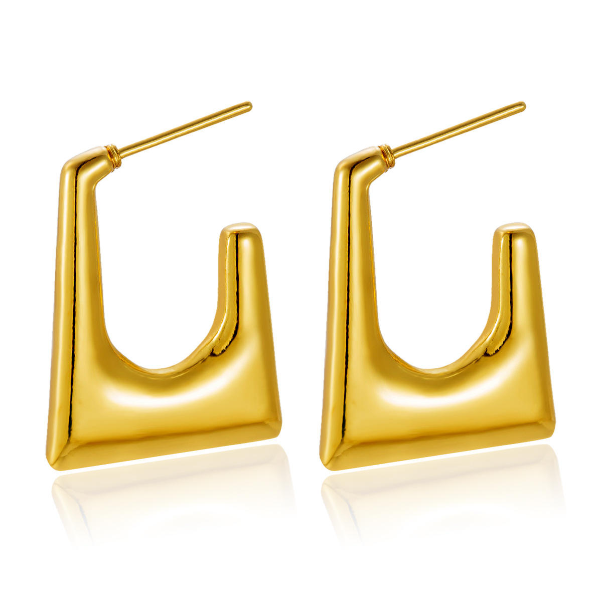 Geometric Drop Earring