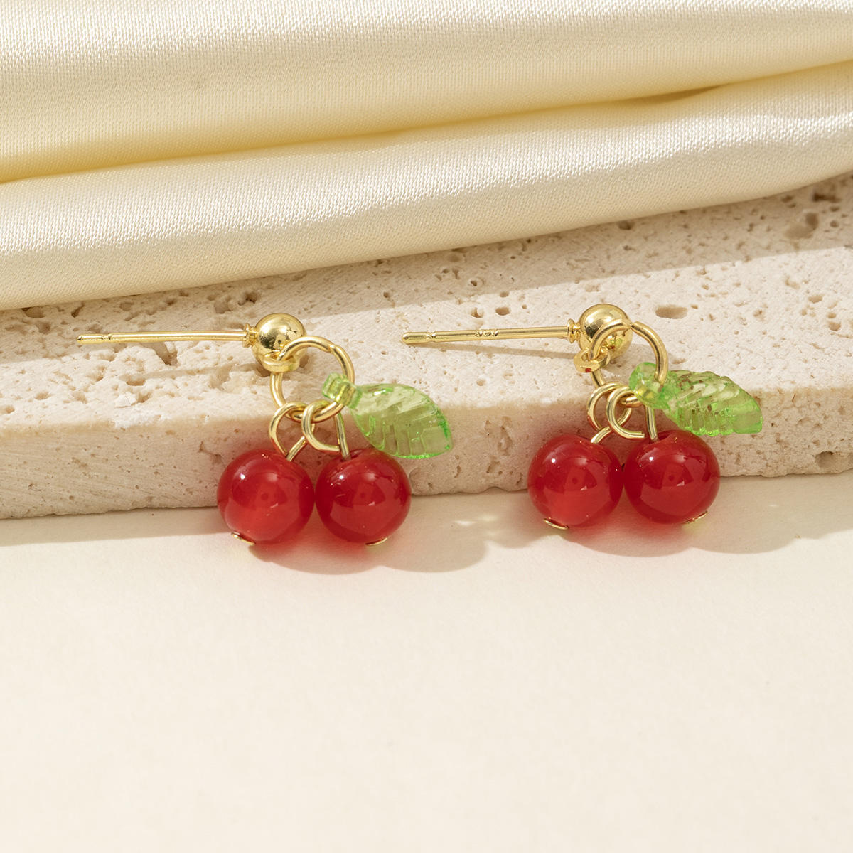 Cherry Charm Earrings