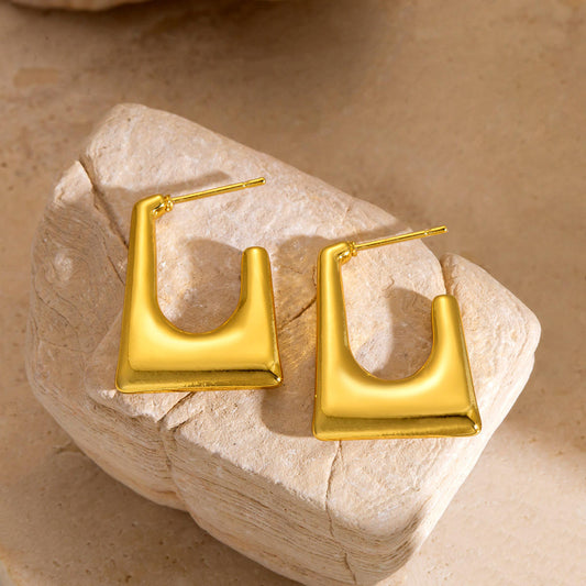 Geometric Drop Earring