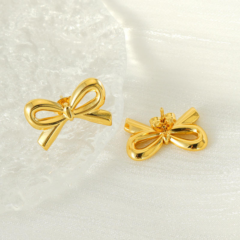 Bow knot Stud Earrings