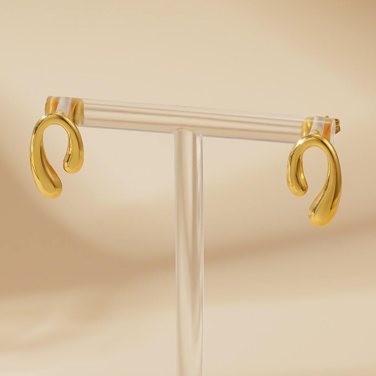 U Hoop Earrings