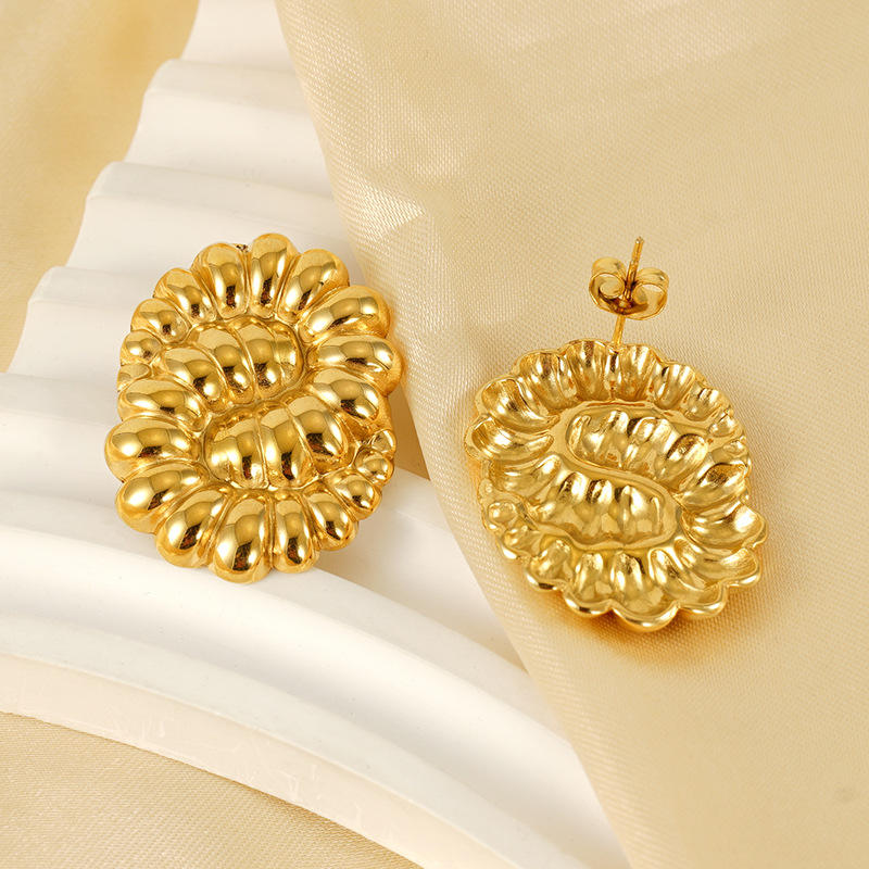 Bubble Cluster Stud Earrings