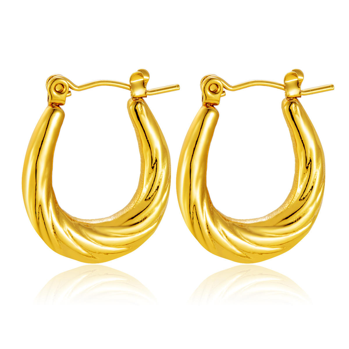 Irregular Hoop Earrings