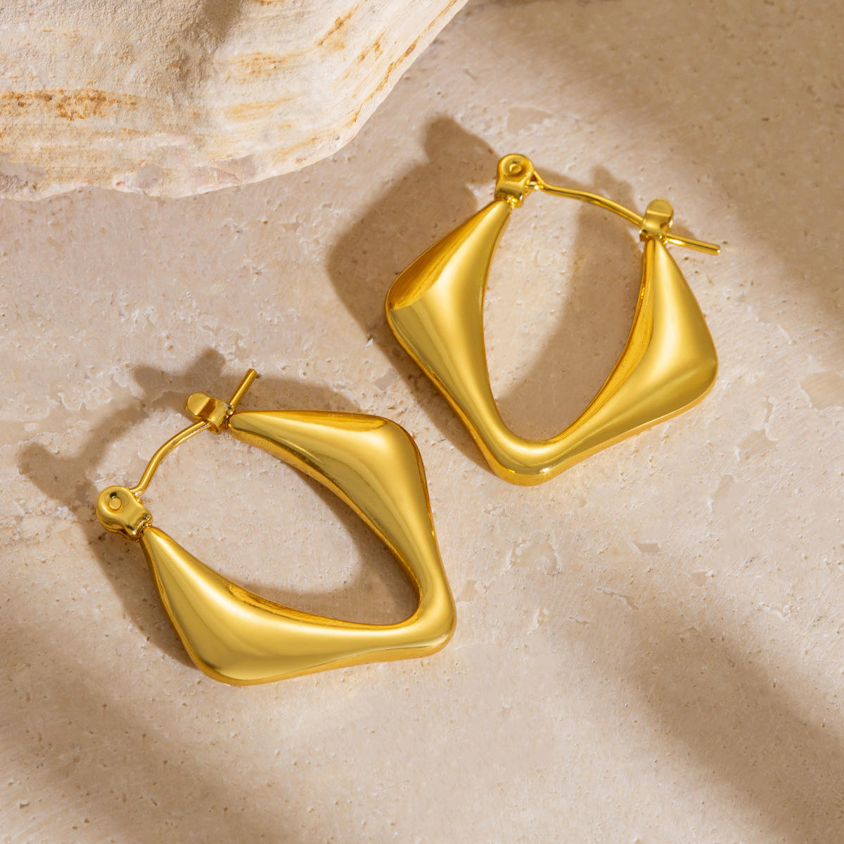 Chunky Hoop Earrings