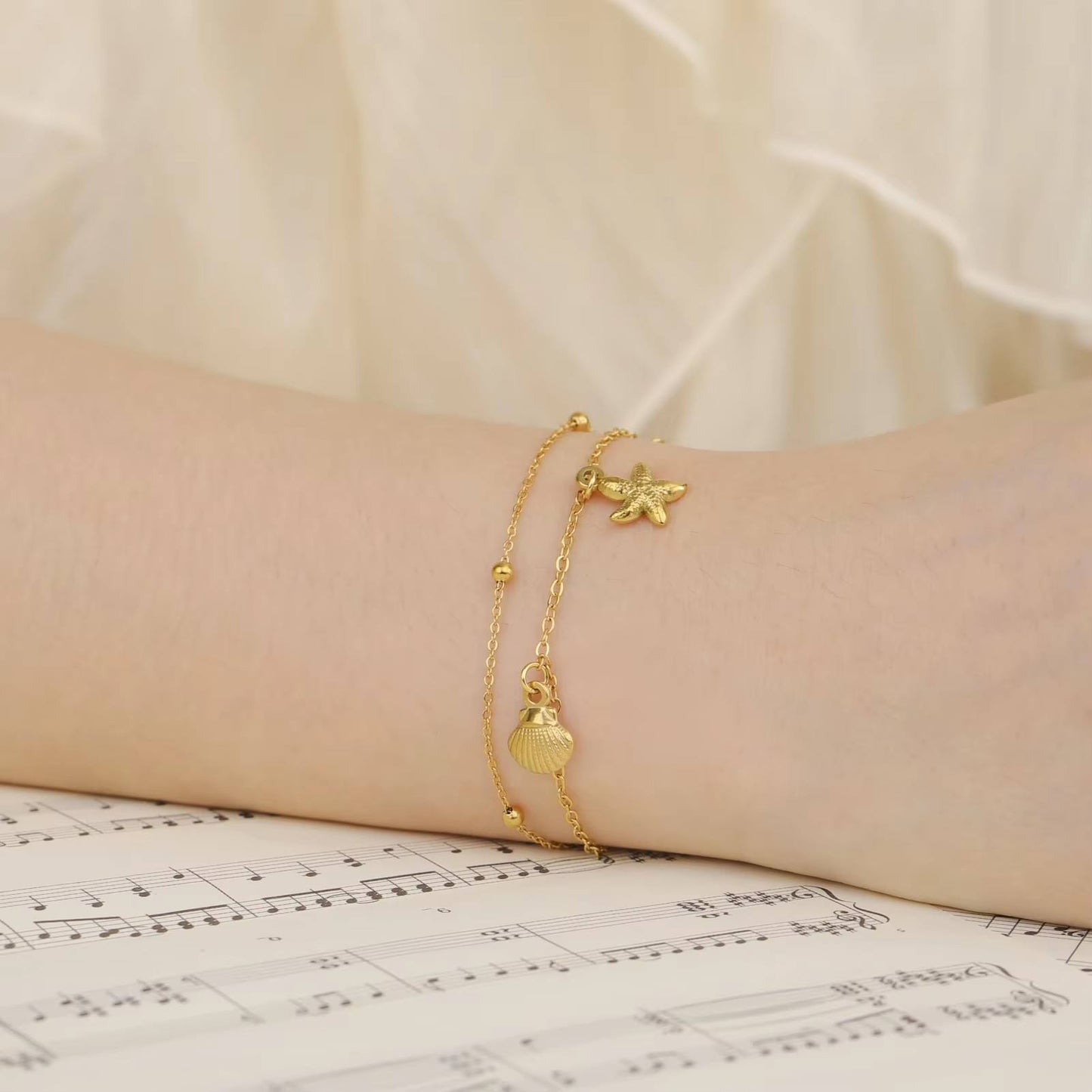 Beach Charm Anklet