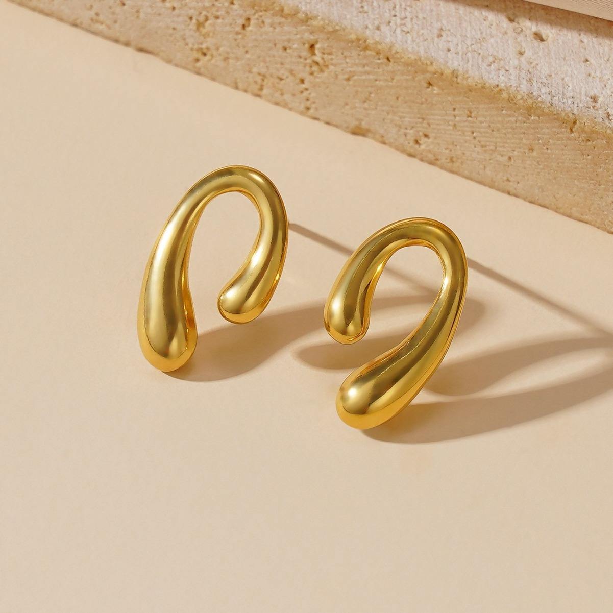 U Hoop Earrings