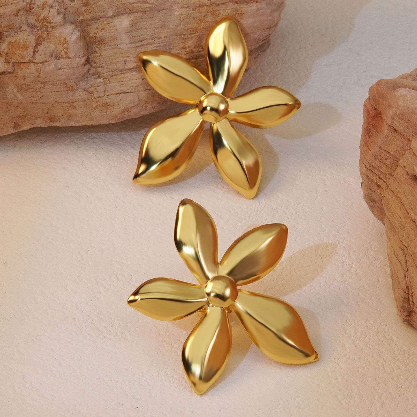 Flower Stud Earrings