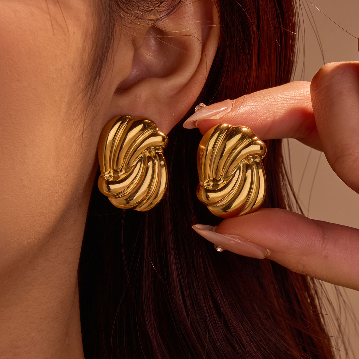 Knot Stud Earrings