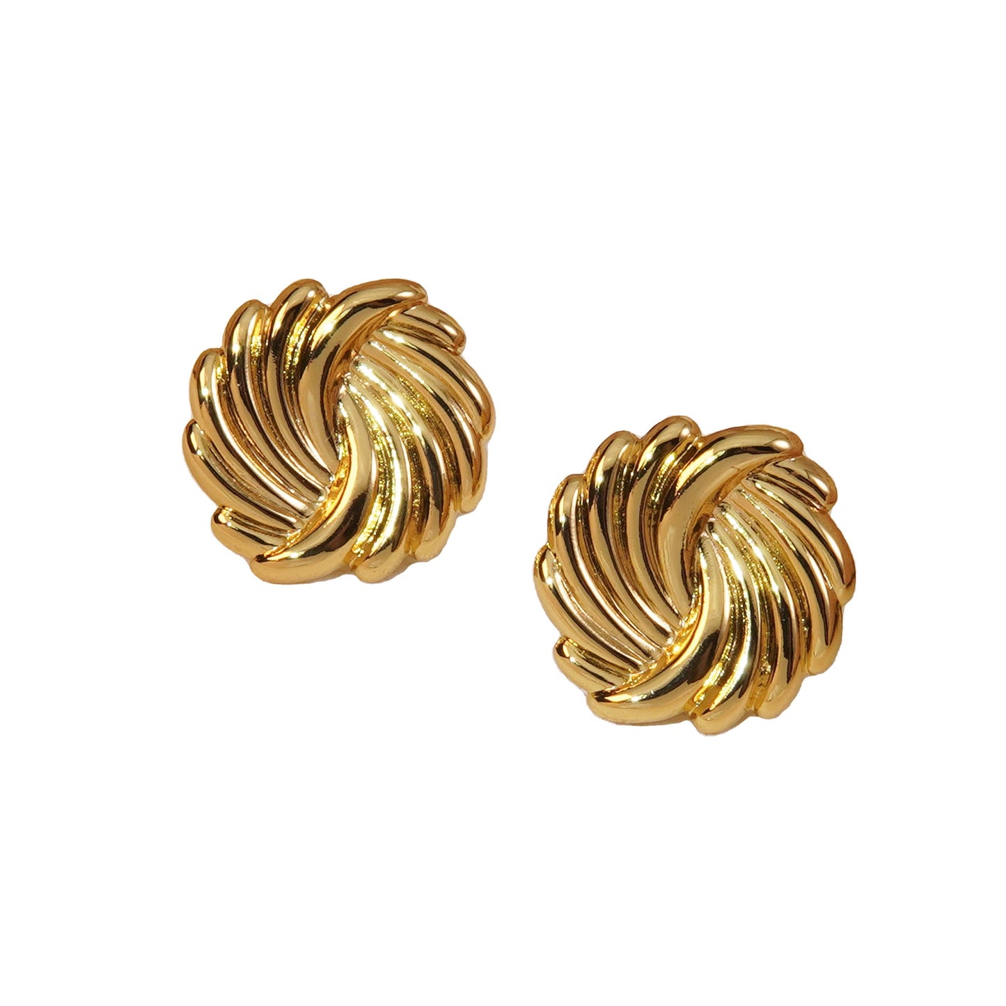 Twisted Knot Stud Earrings