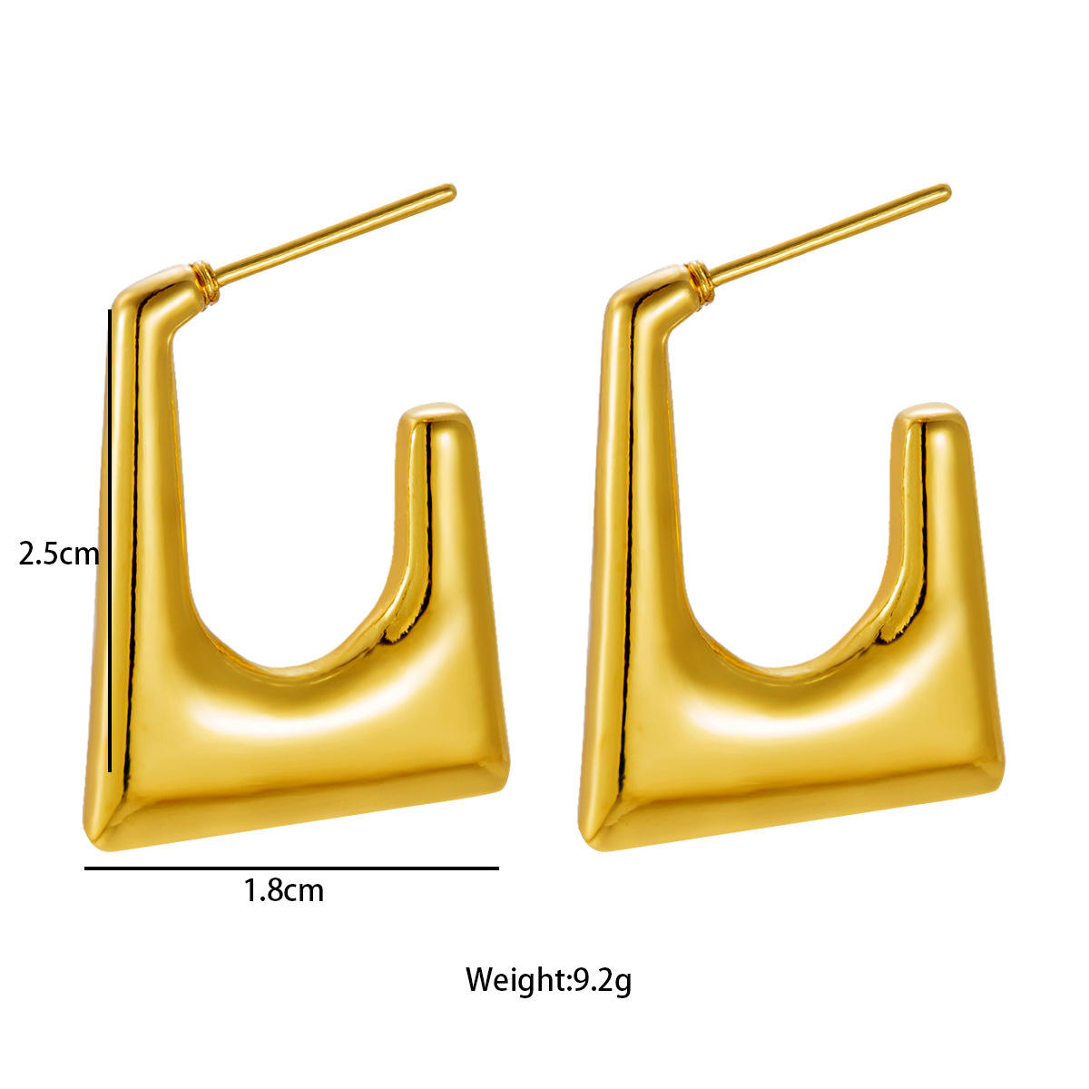 Geometric Drop Earring