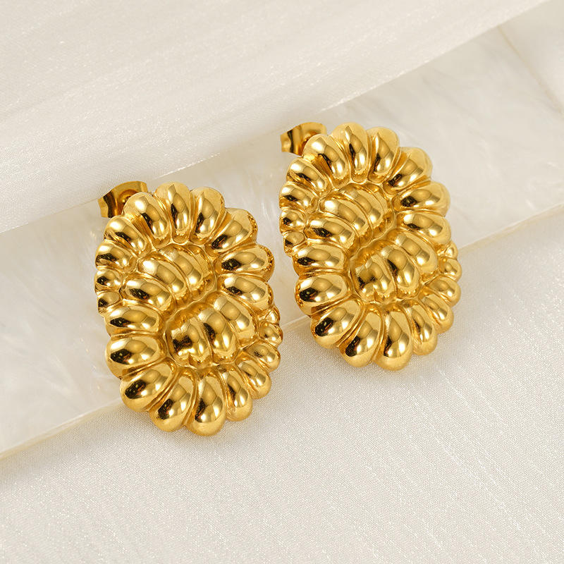 Bubble Cluster Stud Earrings
