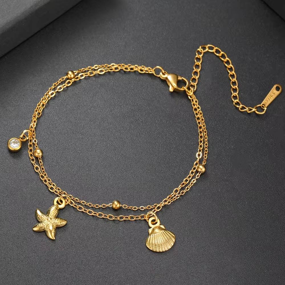 Beach Charm Anklet