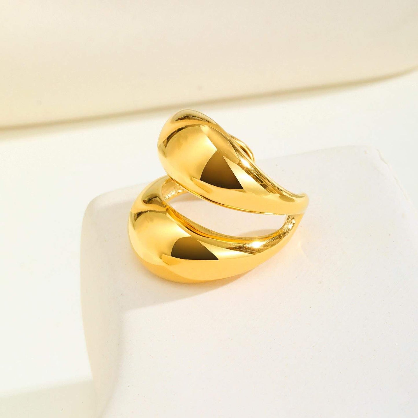 Chunky Double Band Ring