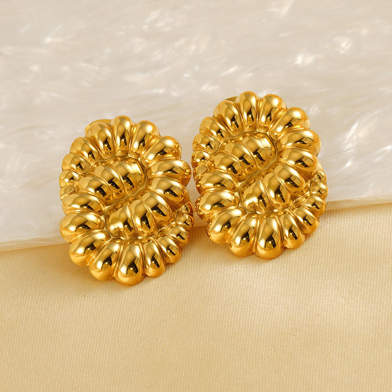 Bubble Cluster Stud Earrings