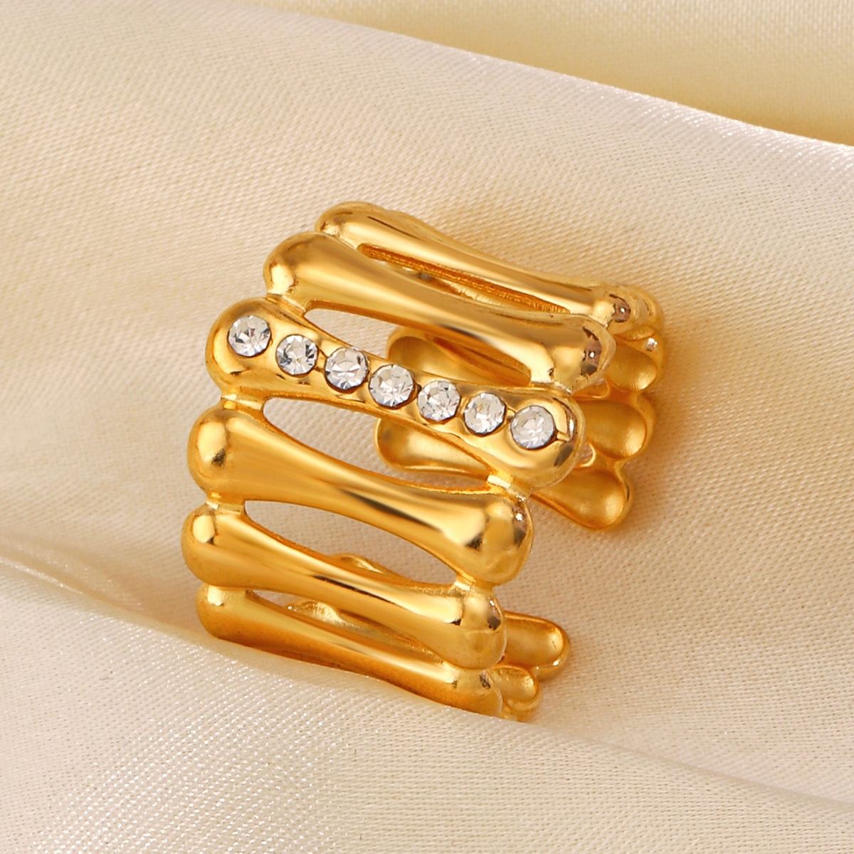 Embellished Wide Band Ring