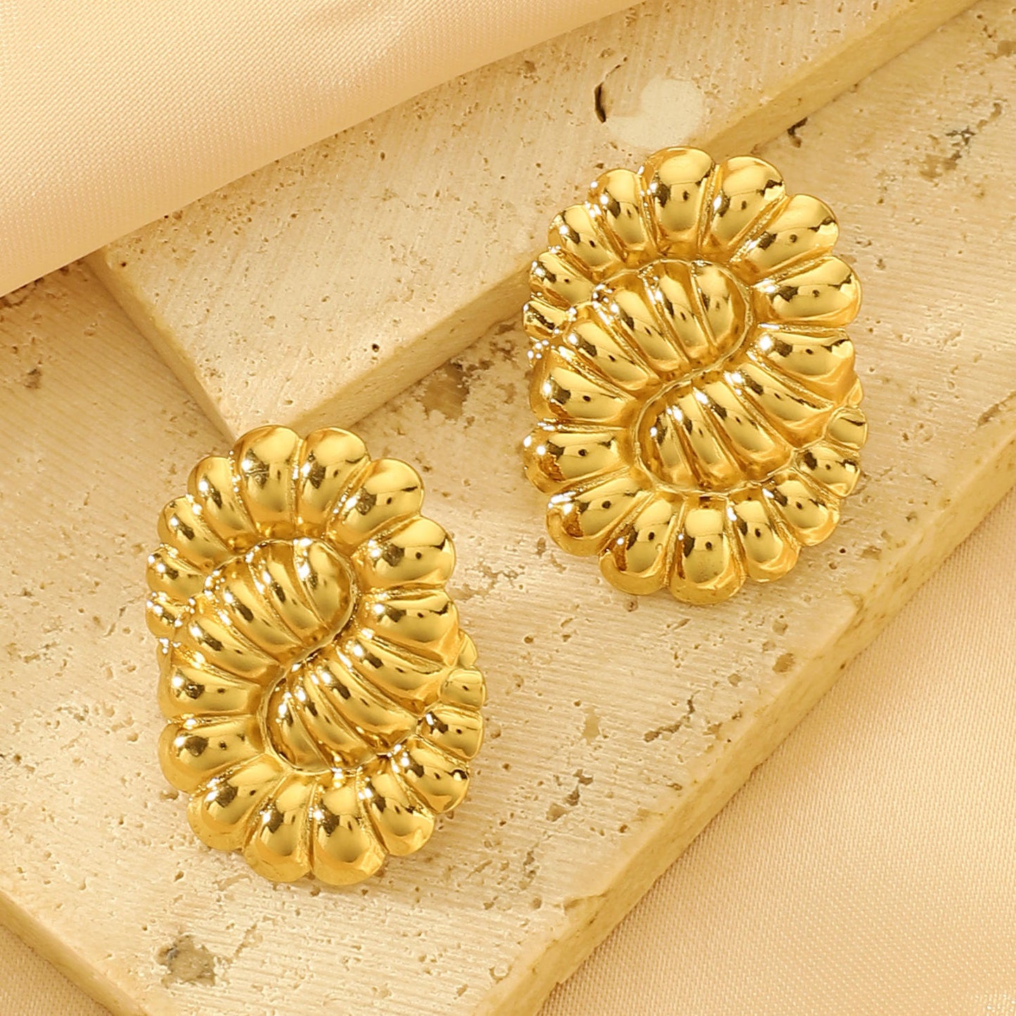 Bubble Cluster Stud Earrings
