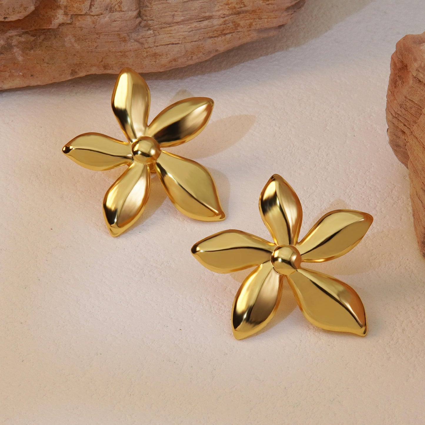 Flower Stud Earrings