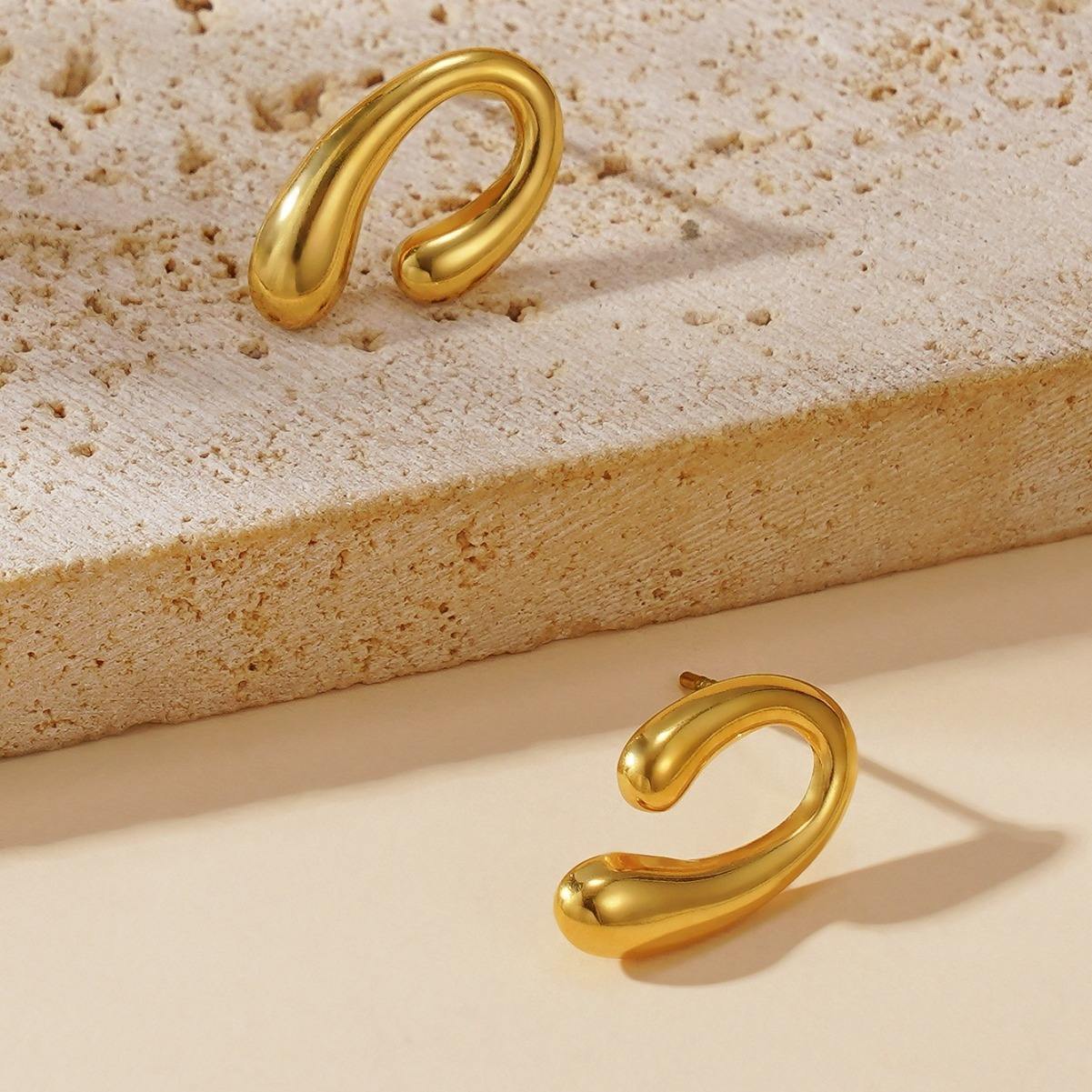 U Hoop Earrings