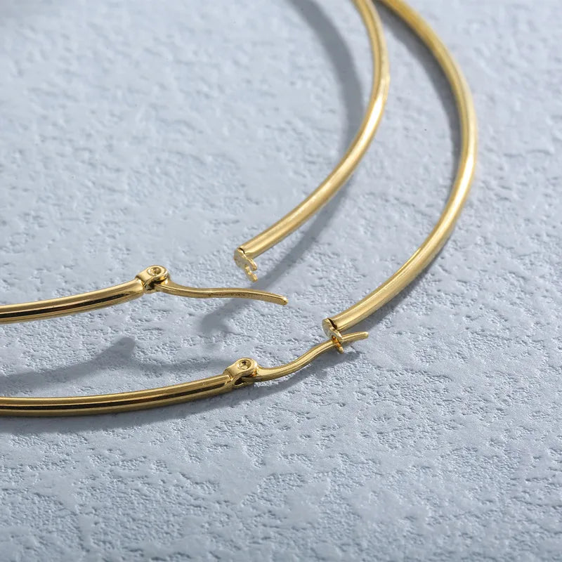 Classic Hoop Earrings 7cm