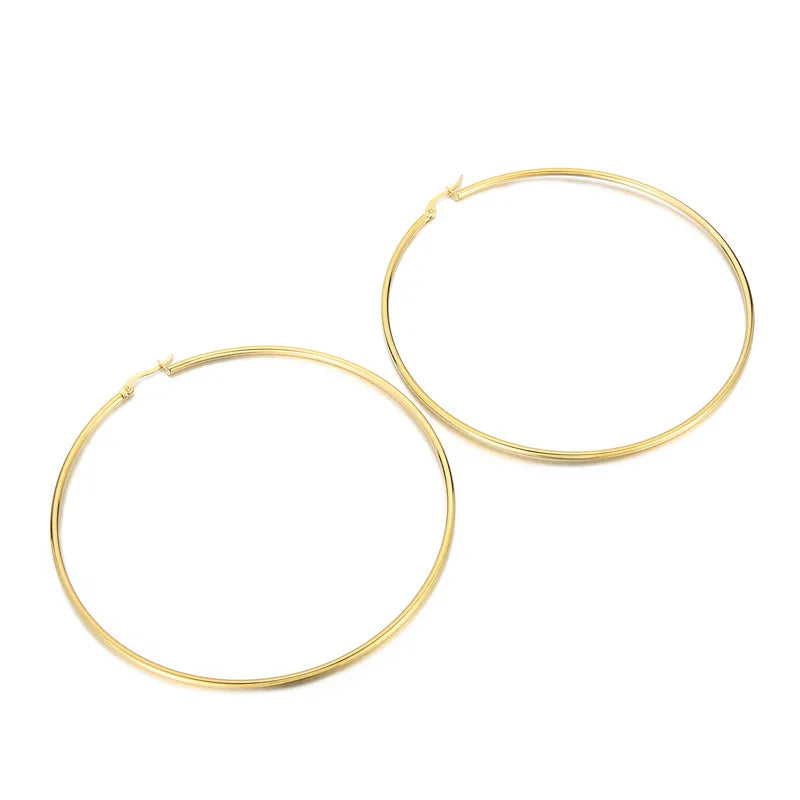 Classic Hoop Earrings 7cm