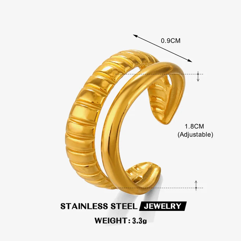Double Band Ring